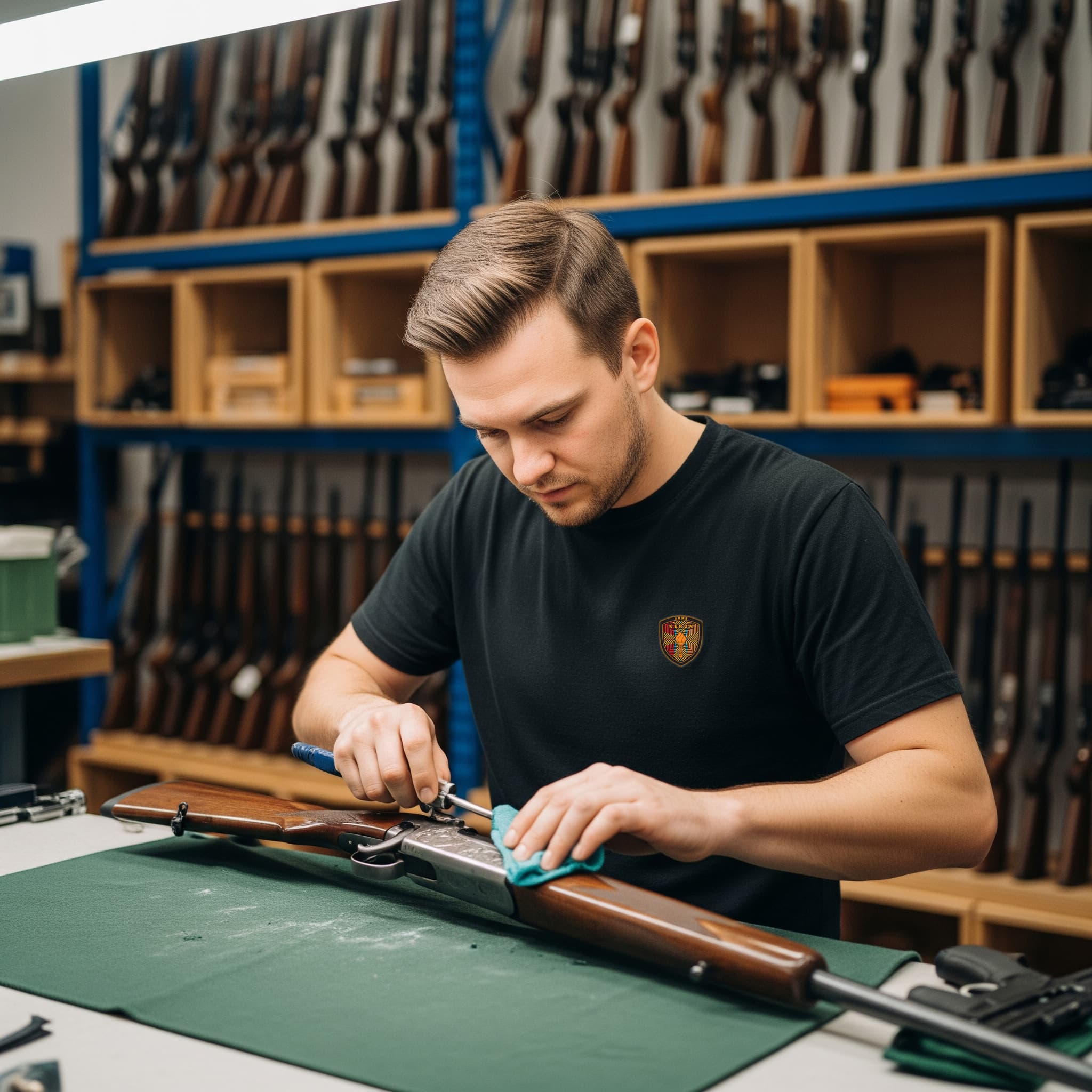 Rifle cleaning