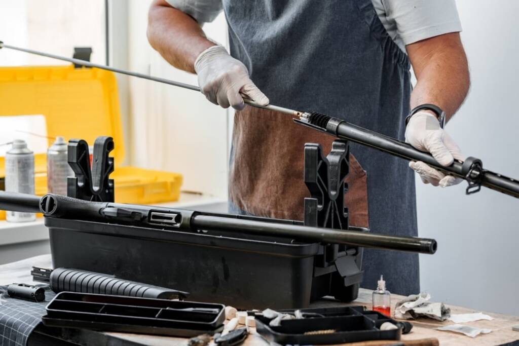 Rifle cleaning