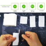 Մաքրման կտորների հավաքածու՝ 600 հատ