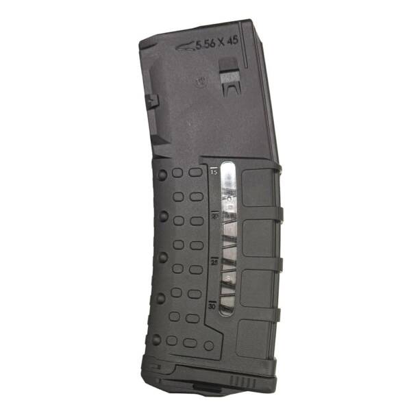 UTG AR15 30-Round Windowed Polymer Magazine (RBT-AM30) - 5.56x45 .223 Rem
